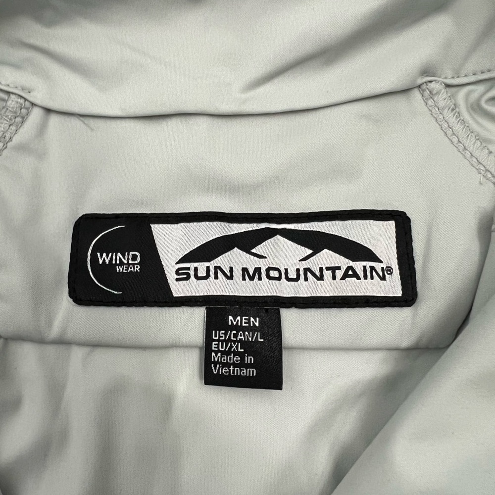 SUN MOUNTAIN Windwear Men's Boundry 1/4-Zip Golf Pullover "Branded on Sleeve" - Picture 3 of 10
